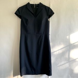 Brooks Brothers Navy Midi Dress